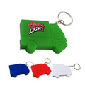 Truck Tape Measure w/ Key Chain,with digital full color process